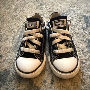 Converse Kids Black and White Sneakers